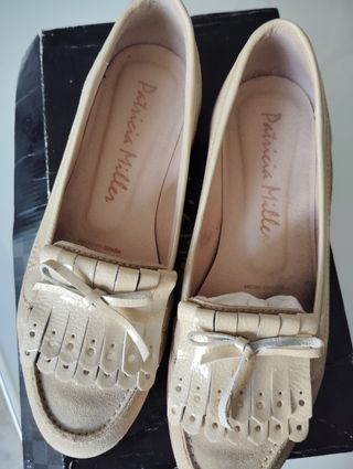 Zapatos planos Patricia Miller beige