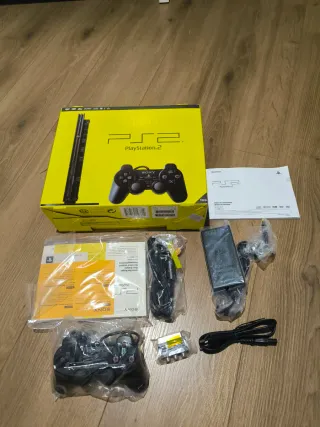 Caja PS2 Slim con Accesorios Precintados