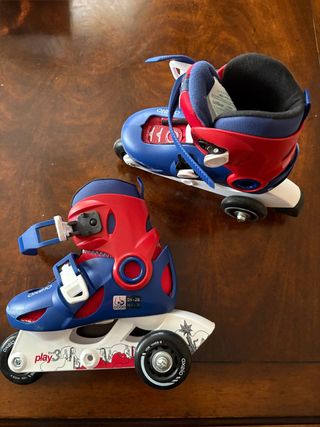 Patines Oxelo 3 Ruedas Niño Talla 26-28