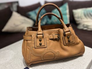 Bolso Purificación García Piel camel