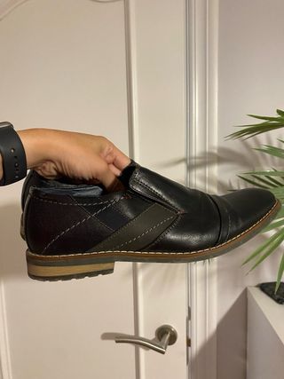 Zapatos Venice Negros Hombre