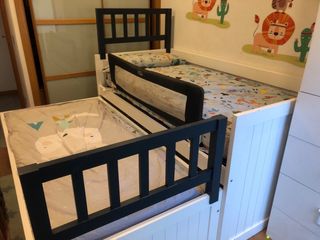 Cama nido infantil blanca