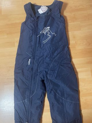 Mono de nieve infantil azul