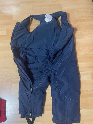 Mono de nieve infantil azul