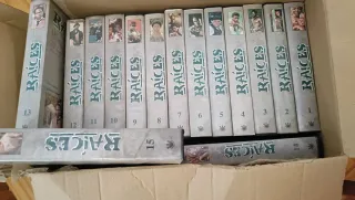 Colección VHS Raíces Completa 15 Tomos