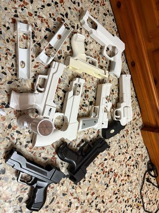 Lote 8 Pistolas Nintendo Wii
