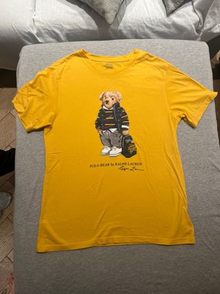 Camiseta Polo Ralph Lauren Oso Amarillo