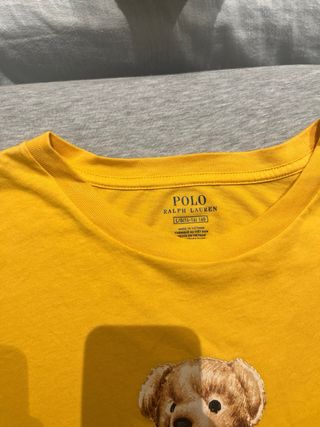 Camiseta Polo Ralph Lauren Oso Amarillo