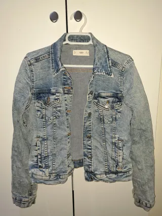 Cazadora vaquera Mango Talla S