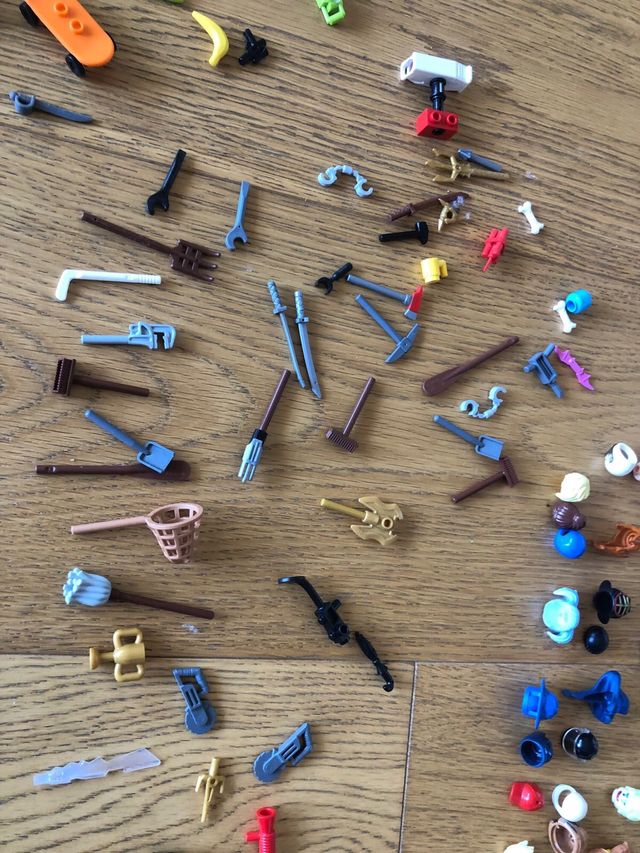 Lote LEGO 170+ Figuras y Accesorios