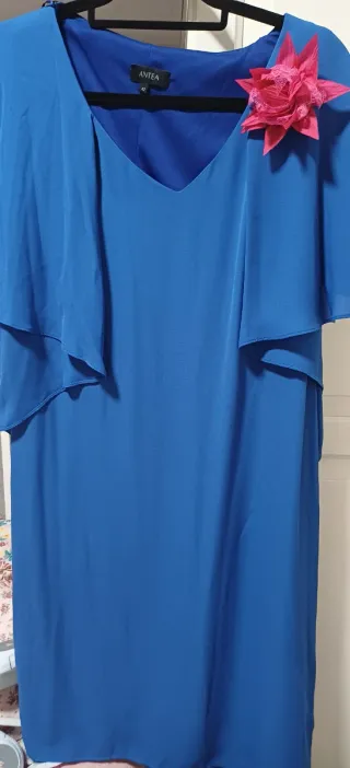 Vestido Antea Azul klein 