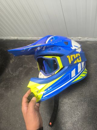 Casco Motocross  ufo talla XL 