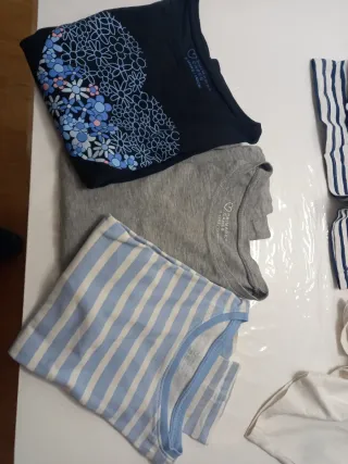 Lote 3 camisetas manga larga niña T8
