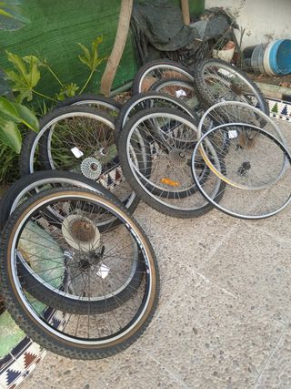 Ruedas 26 Completas Delantera y Trasera