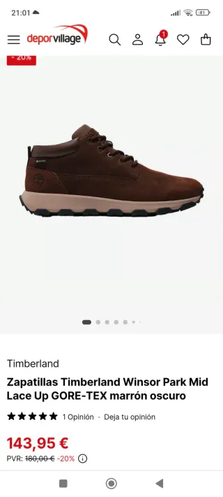 Zapatos Timberland T80 Marrón/Gris