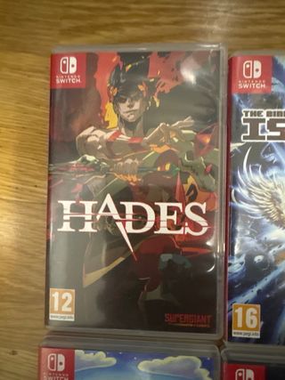 Lote 4 Juegos Nintendo Switch: Hades, Isaac, Stard
