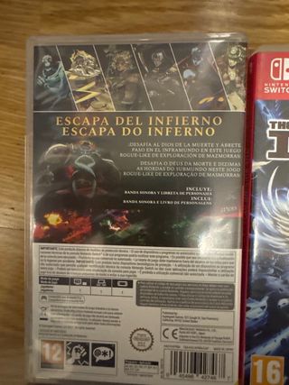 Lote 4 Juegos Nintendo Switch: Hades, Isaac, Stard