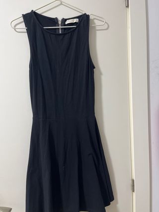 Vestido negro corto Pull&Bear Talla M