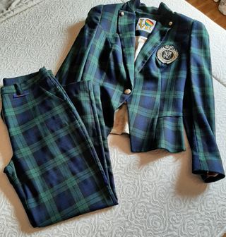 Traje chaqueta y pantalón Mangata cuadros