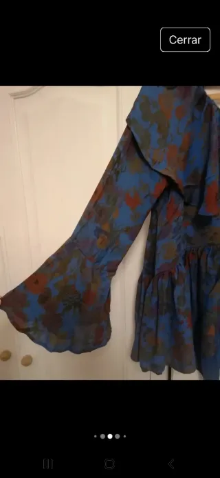 Camisa M con espalda abierta