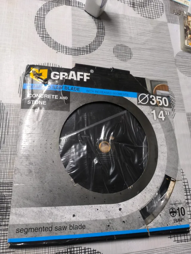 Disco da taglio diamantato GRAFF 350mm