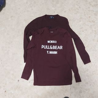 Jersey y camiseta pull and bear