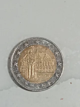 Moneda 2 euros Bremen
