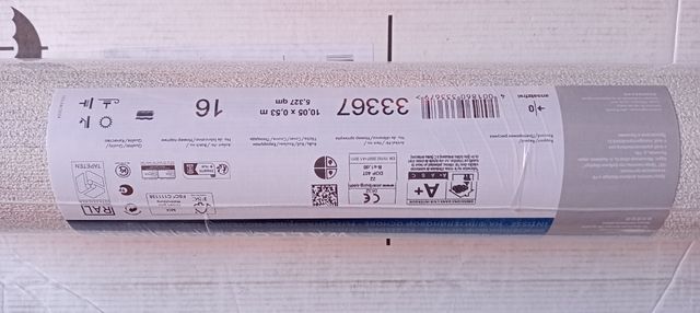 4 Rollos Papel Pintado Vinílico Texturizado