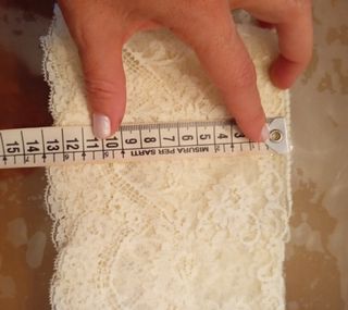 Puntillas Fallera blanco roto