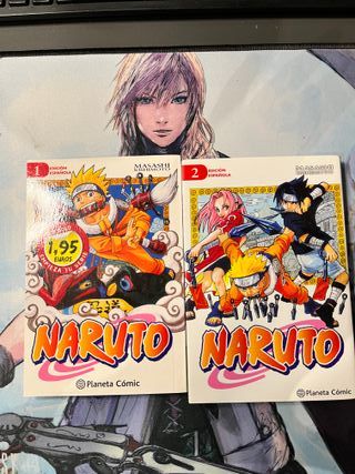 Manga Naruto 1 y 2