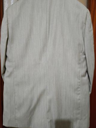 Completo uomo Duca di Nervi pura lana beige