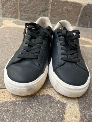 Sneakers uomo nere e bianche