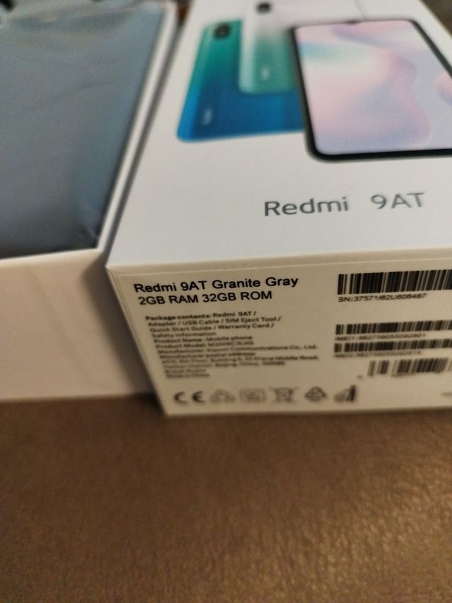 Xiaomi Redmi 9AT Negro/Verde