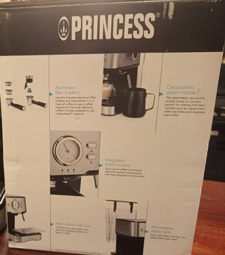 Cafetera Princess 20 bar