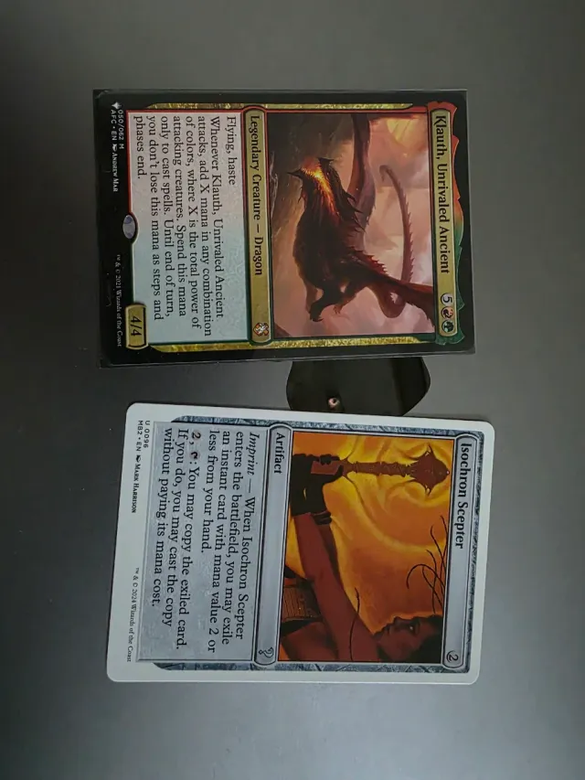 Carta Magic Klauth, Unrivaled Ancient + isochron