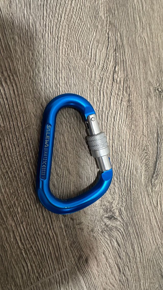 Mosquetones de escalada