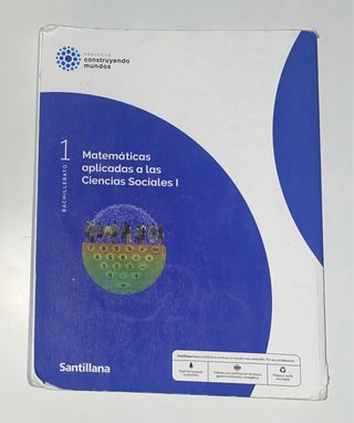 MATEMATICAS APLICADAS A LA CIENCIAS SOCIALES I ...