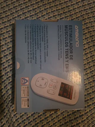 Estimulador Muscular TENS y EMS Ambiano