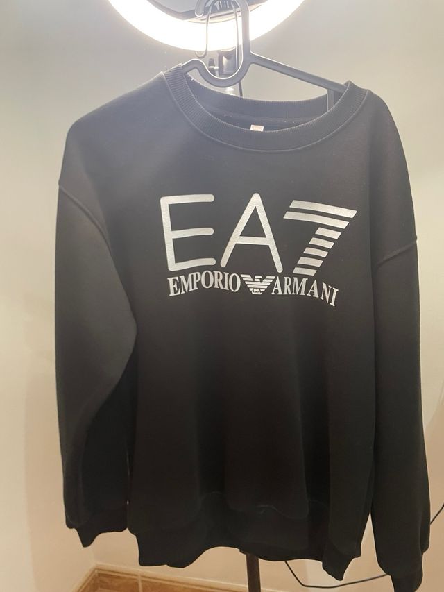 Sudadera EA Emporio Armani Negra