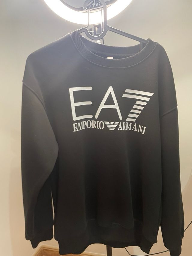Sudadera EA Emporio Armani Negra