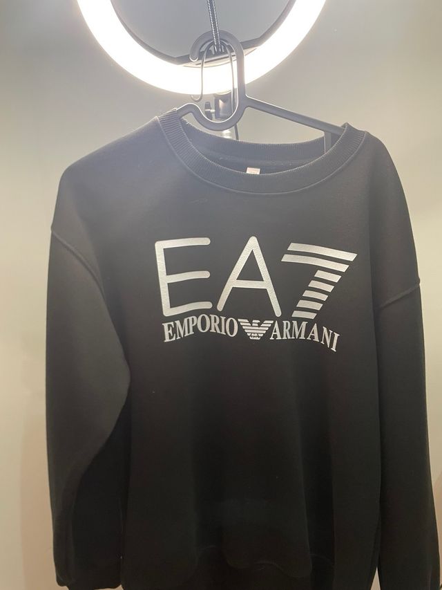 Sudadera EA Emporio Armani Negra