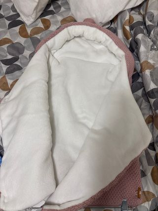 Saco Nana Cotton Juice Baby Home Rosa