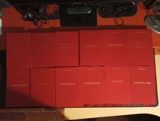 Libros Clásicos 1966-67 Colección Roja en Tela x12