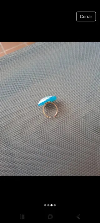 Anillo Concha Shein 