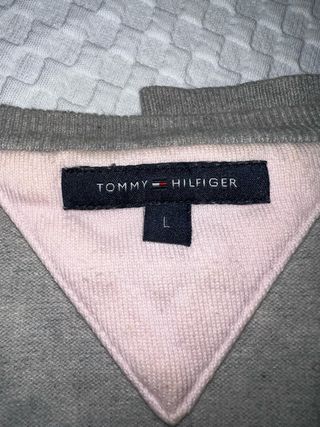 Jersey Tommy Hilfiger Gris Talla L