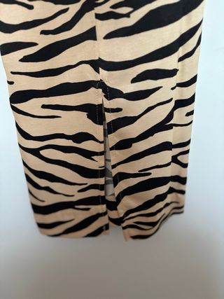 Pantalones Zara Animal Print Talla L