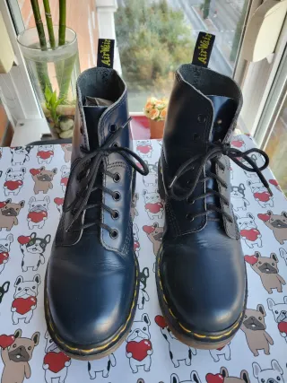 Botas Dr. Martens Azul Marino