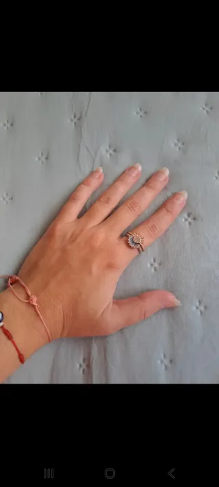 Anillos Sol y Luna Shein 