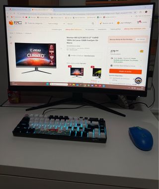PC Gaming 4060, ryzen 5, NVME 2TB+1TB, 16GB de ram
