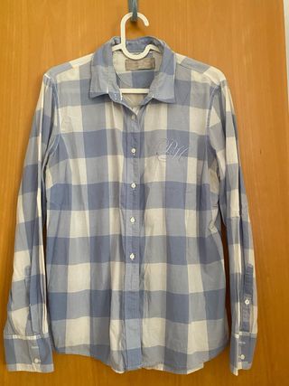 Camisa PdH cuadros azul y blanco Talla L/XL